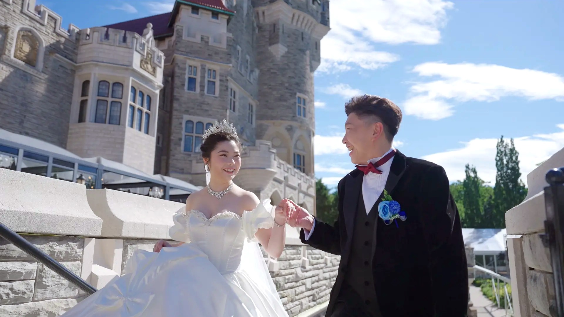 Debra & Wayne — wedding film still